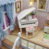 DIY miniatuur pianokamer