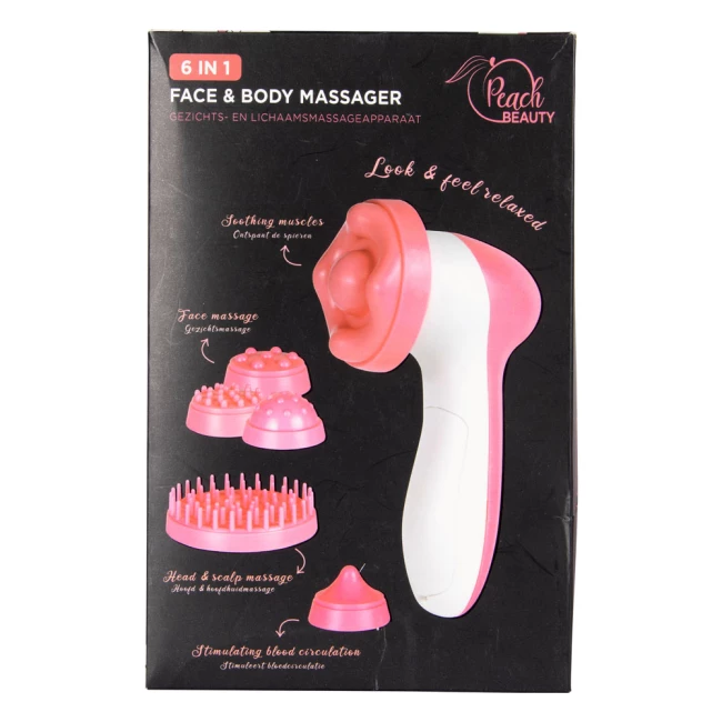6-in-1 Electric Face & Body massager