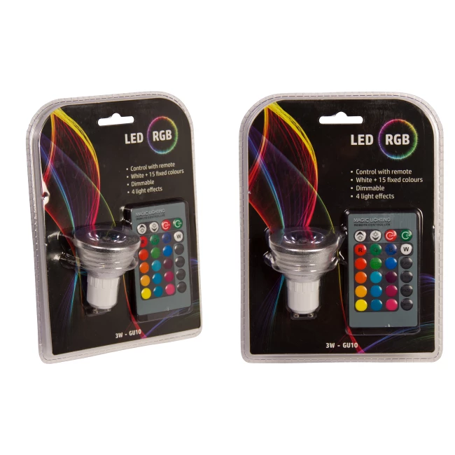 LED Light RGB Bulb - GU10