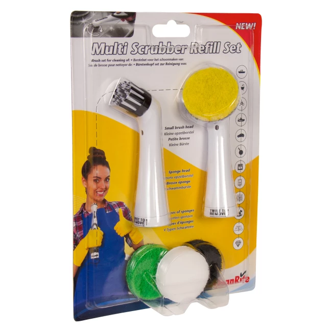 CleanRite Multi Scrubber Opzetborstel Kit