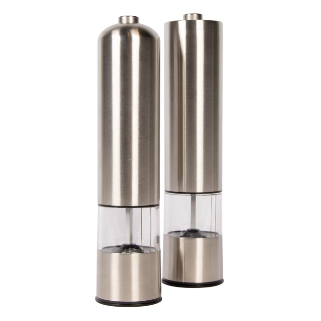 Electric Pepper and Salt Mill Set